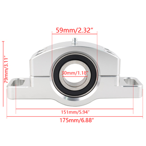 पोलारिस 1000 एक्सपी 1000 एक्सपी 4 1000 भारी ड्यूटी एट्वी कार ड्राइवेशफ्ट वाहक एल्यूमीनियम मिश्र धातु सामग्री - Product Image 2
