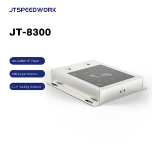 JT-8300 औद्योगिक 860-960MHz UHF आरएफआईडी डेस्कटॉप रीडर निर्माण रीडर आरएफआईडी एक तार स्मार्ट लॉकर ताला आरएफआईडी