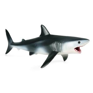 Yxs, simulación para niños, animal marino sólido, criatura marina, tiburón, gran modelo de plástico blanco, juguete de mano - Product Image 5