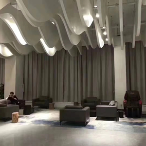 Muro Cortina de Tubo Cuadrado de Aluminio con Recubrimiento en Polvo y Fluorocarbono para Apartamentos - Product Image 2