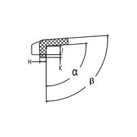 Insulator E-Clip untuk Rel UIC60 60E1 Kompatibel dengan Pandrol
