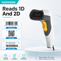 Lecteur de codes-barres portable NG310 pour supermarché, scanner POS USB RS232 avec lecture de codes QR 2D, stock disponible, garantie de 3 ans