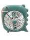 Ventilatore da Tavolo Verde 10-12.9 Pollici con Motore AC, Oscillante, Controllo Meccanico, 40W, in Plastica, per Uso Domestico, con Timer e Tre Velocità - Product Image 1