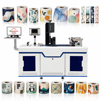 Nouvelle imprimante numérique à jet d'encre UV haute vitesse pour étiquettes, haute précision 600 dpi, écologique, UV CMYK, papier, contrôle intelligent automatique
