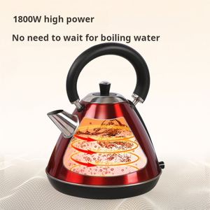 1.7L Retro Electric <b>Kettle</b> Smart 304 Stainless Steel Automatic Power Boiling Water Household for Tea - Product Image 3