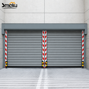 <span class=keywords><strong>Porte</strong></span> <span class=keywords><strong>de</strong></span> <span class=keywords><strong>garage</strong></span> à enroulement motorisée en acier galvanisé sur mesure avec télécommande pour projets <span class=keywords><strong>de</strong></span> garages résidentiels - Product Image 2