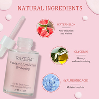 Sérum de lait pour le visage melon d'eau aux fruits de marque privée Sérum de lait pour le visage melon d'eau Sérum de soin de la peau anti-âge végétalien Essence blanchissante