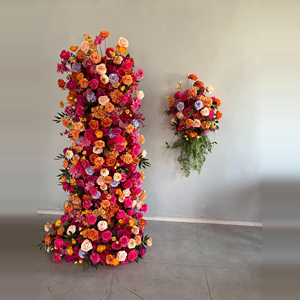 Y-FAB025 Arco de Flores de Seda para Boda, Camino de Flores para Decoración de Bodas, Arreglo de Flores Artificiales para Arco de Boda - Product Image 1