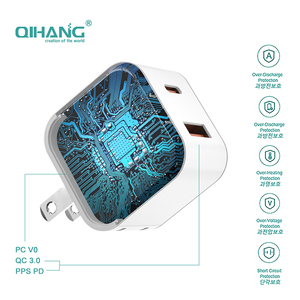 New Mini Tường Adapter 25W A + C Siêu Nhanh Sạc Hỗ Trợ Sạc Hai Thiết Bị - Product Image 5