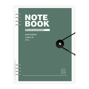 Morandi colore A5 B5Hardcover <span class=keywords><strong>Notebook</strong></span> con griglia ricaricabile o foderato foglie orizzontali per gli studenti forniture di cancelleria personalizzare - Product Image 6