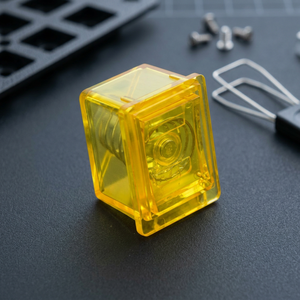 Nouvel ensemble de 2 portes à monnayeur Stern avec bouton de retour de monnaie, jaune, livraison gratuite, accessoire pour machine de divertissement - Product Image 3
