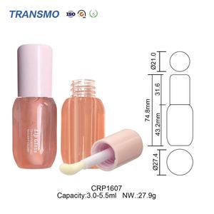 Tubos de Brillo Labial al por Mayor de 3.0-5.5ml, Envase Vacío Redondo para Lápiz Labial Líquido, Bálsamo Labial y Rubor, para Cosméticos, MOQ 12000 - Product Image 2