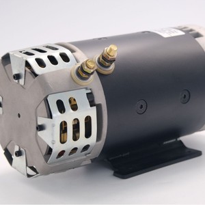 Dc Motor 24V 4.5KW Permanent Magnet <b>Brush</b> Type Foot Mount Hydraulic System Equipment - Product Image 1