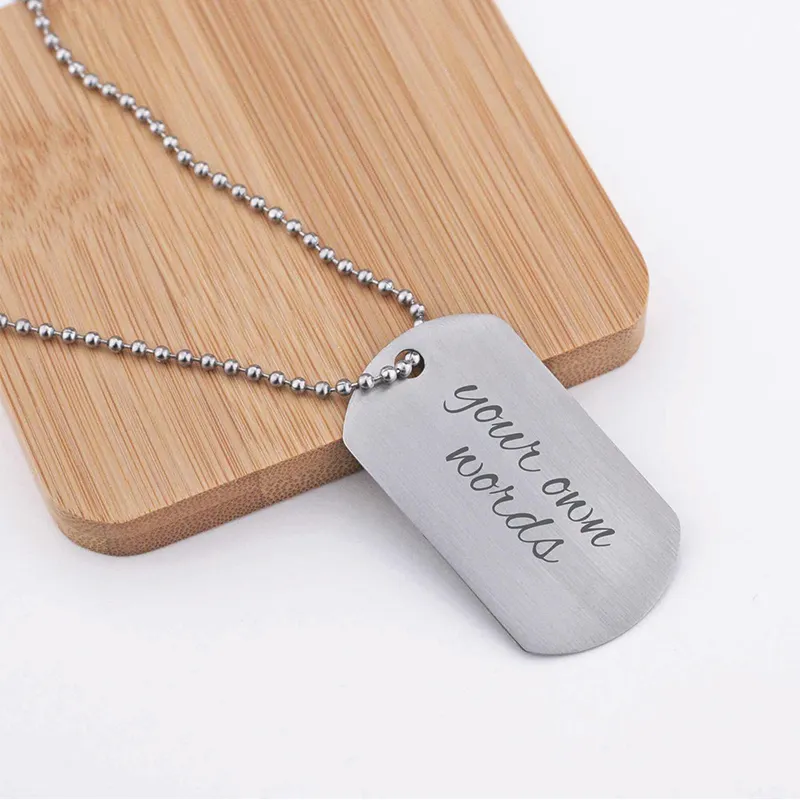 Bulkverkoop 2.4Mm Dog-Tag-Kettingkogelketting Fabrikant Roestvrijstalen Kogelketting