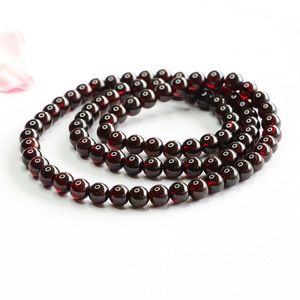Gelang Batu Garnet Merah Anggur Ximang untuk Wanita, Kristal Berwarna Multi-lingkaran, Grosir Pabrik S4041701 - Product Image 3