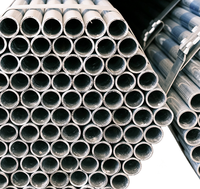 Tubería de Acero Redonda Galvanizada en Caliente, Estándar ASTM Q235, para Suministro de Agua, Protección Contra Incendios, Plomería e Ingeniería