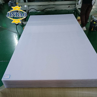JINBAO 8mm 10mm 0.5mm panneau de toit creux en plastique ondulé transparent UV diffusion de serre PC feuille de polycarbonate solide