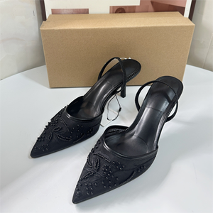 <span class=keywords><strong>Scarpe</strong></span> da Donna <span class=keywords><strong>di</strong></span> Lusso <span class=keywords><strong>con</strong></span> <span class=keywords><strong>Tacco</strong></span> Alto <span class=keywords><strong>di</strong></span> <span class=keywords><strong>Marca</strong></span> Designer, Molto Richieste, <span class=keywords><strong>con</strong></span> Ricami in Rete - Product Image 3