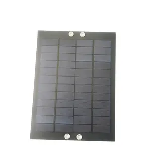 Paneles fotovoltaicos solares PET de 6W, cargador de Panel Solar portátil de 2V, paneles solares semiflexibles personalizados de 12V
