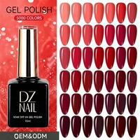 Vernis à ongles en gel sans TPO ni HEMA, haute brillance, longue tenue, marque privée, gel UV pour salon de manucure