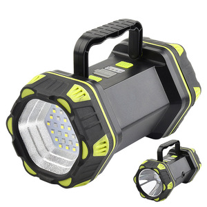 ไฟฉาย LED แบบชาร์จไฟได้พร้อมไฟด้านข้าง USB ไฟทำงานสำหรับตั้งแคมป์กลางแจ้ง - Product Image 1