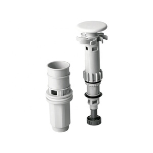 Tappo di Scarico in Ceramica con Foro per Lavabo, Valvola Pop-up per Lavandino da Bagno - Product Image 3