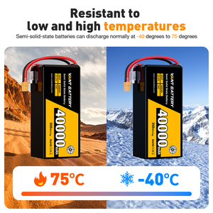 סוללה חצי-מוצק vant מצב מוצק 6s 22.2v lipo 40000mah 10c 350wh/ק ג 350wh/ק "ג סוללה - Product Image 6
