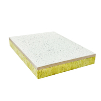 Panneaux sandwich en ciment EPS à prix de gros pour la construction de maisons préfabriquées, isolation des murs et des toits de bâtiments modulaires