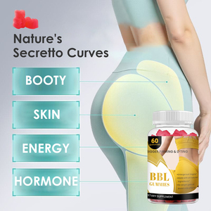 Großhandelspreis Eigenmarke Vegane Po-Vergrößerungsgummis Original BBL Gummies Die Echten Original Po-Vergrößerung - Product Image 3