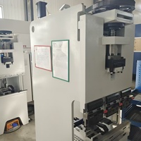 Presse plieuse servo électrique complète 120KN 600mm, commande CNC 4 axes, 5.5KW, vitesse rapide 200mm/s, économie d'énergie pour petit atelier