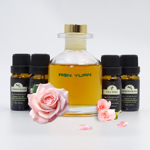 Extracto puro de aceite de rosa de Damasco, fábrica Natural orgánica, venta al por mayor, ingrediente cosmético para velas, jabón, difusor de Perfume, facilidad de humor - Product Image 4