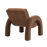 Fauteuil inclinable en bois massif de luxe de haute qualité, design classique, mobilier contemporain pour la maison, pour le salon de détente