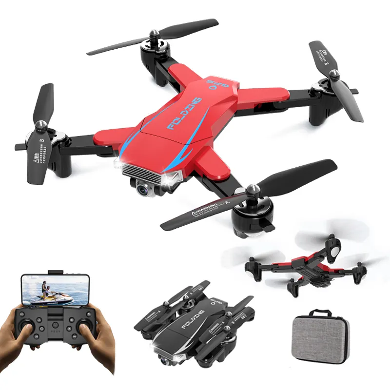 NEW Hot selling WiFi FPV 4K dual HD quadcopter Mini Dron camera optical flow positioning foldable A18 drone VS E58 DRONE