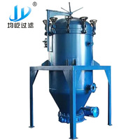 304SS Colza Huile comestible Blanchiment Terre Filtration au charbon actif Pression Filtre à feuilles vertical