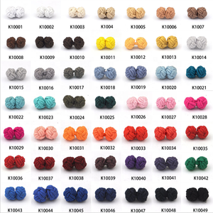 Mancuernillas <span class=keywords><strong>de</strong></span> Cuerda Elástica <span class=keywords><strong>con</strong></span> Nudo Trenzado para el Día del Padre, Disponibles en Textiles y Artesanías - Product Image 4