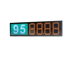 Al aire libre RF de Control remoto impermeable estación de gasolina Led Digital de precio pantallas