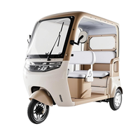 Tricycle utilitaire électrique à plateau ouvert pour le transport efficace de marchandises et de passagers 60V