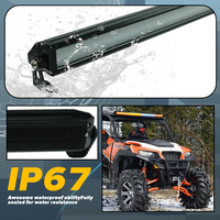 Barres lumineuses LED universelles 4x4 pour tout-terrain ATV SUV avec stroboscope RVB Nouvel état Feux de conduite de voiture Chasing Light Bars