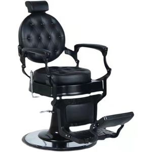Silla de barbería profesional para hombres, mueble de salón resistente y ajustable, reclinable, hidráulico, profesional - Product Image 1