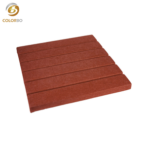 แผ่นโฟมอะคูสติกกันไฟสำหรับแผ่นผนัง 3 มิติสำหรับคาราโอเกะและโทรทัศน์ - Product Image 1