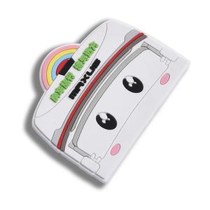 Customized Cute Cartoon Car Shape PVC Silicone <b>Kids</b> Fridge <b>Magnets</b> - Product Image 2