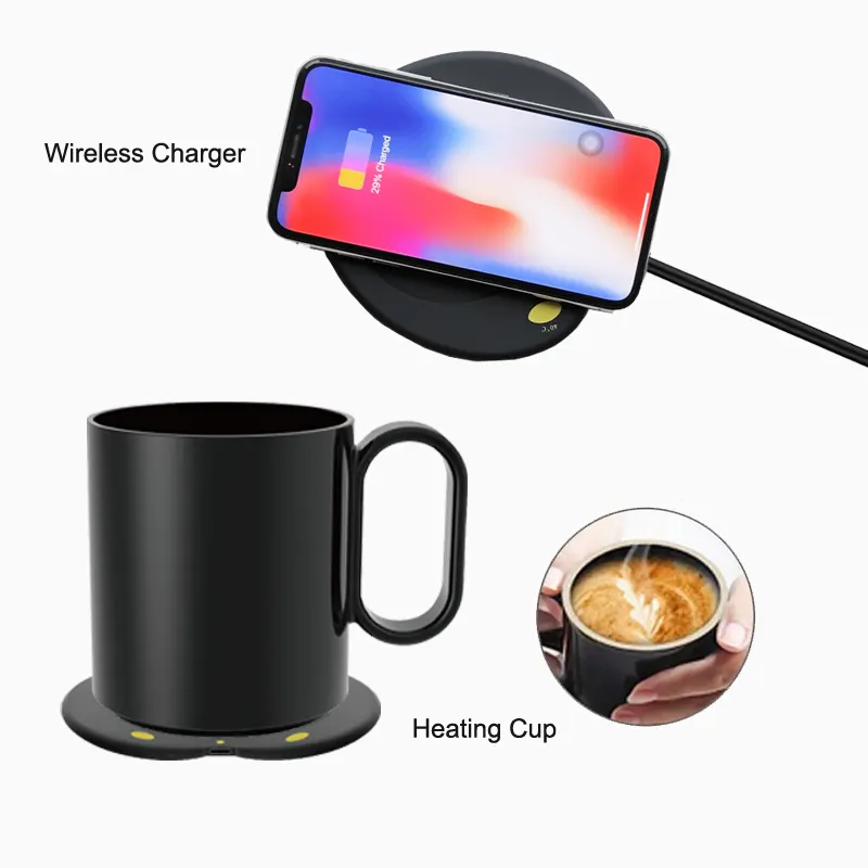5W High Power wonderfulwu Coffee Cup Warmer,USB Mug Warmer,Coffee Cup Warmer,Electric Cup Beverage Warmer for Water,Coffee,Tea Deep walnut 