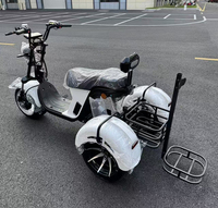 Motocicleta Eléctrica Citycoco de 3 Ruedas, Nueva Llegada, 4000w, Scooter Eléctrico de Tres Ruedas City Coco, Triciclo, Scooter Rock, Trike