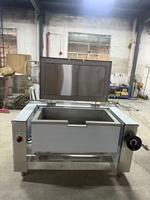 Poêle à braiser inclinable au gaz pour restaurant, en acier inoxydable 304, pour la restauration