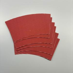 Ventail de gobelet en papier ondulé biodégradable, matière première, en papier imprimé enduit de PE, pour la fabrication de gobelets à café - Product Image 5