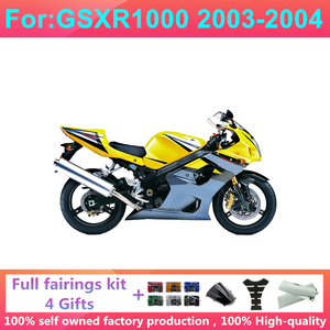Kits de Carenado de Inyección para Motocicleta GSXR1000 GSX1000R 2003 <span class=keywords><strong>2004</strong></span> <span class=keywords><strong>GSXR</strong></span> <span class=keywords><strong>1000</strong></span> K3 03 04, Kit Completo de Carrocería Zxmt - Product Image 4