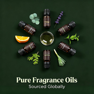 <span class=keywords><strong>Duft</strong></span>öl 6 Flaschen Eukalyptus Teebaumöl Orange Zitronengras Lavendel Pfefferminzöl für Diffusor Seife Kerzenherstellung Private Label - Product Image 3