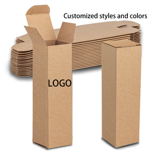 Wholesale Cosmetic Packaging Box 350g Paperboard Custom Design 10ml-100ml Essential Oil Bottle Box Kraft Paper Box - Product Image 1