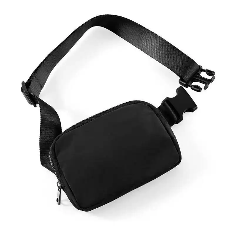 Wholesale Nylon Fanny Pack Bag Unisex Mini belt Bag with Adjustable Strap for Traveling Running Hiking