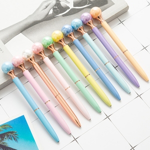 Luxury Customized Business Promotion Ballpoint Metal <b>Pen</b> Big Top Pearl <b>Color</b> 1.0mm Writing Width Colorful Logo Personalized - Product Image 5